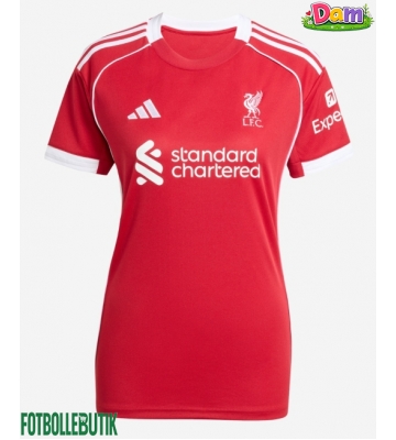 Liverpool Hemmatröja Kvinnor 2025-26 Kortärmad